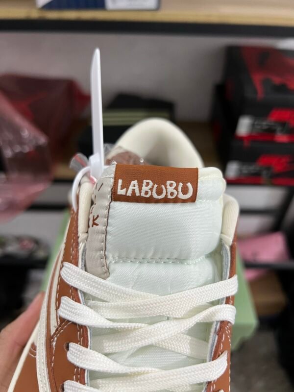 LABUBU X AIR JORDAN 1 White Orange(36-47.5) - Image 6