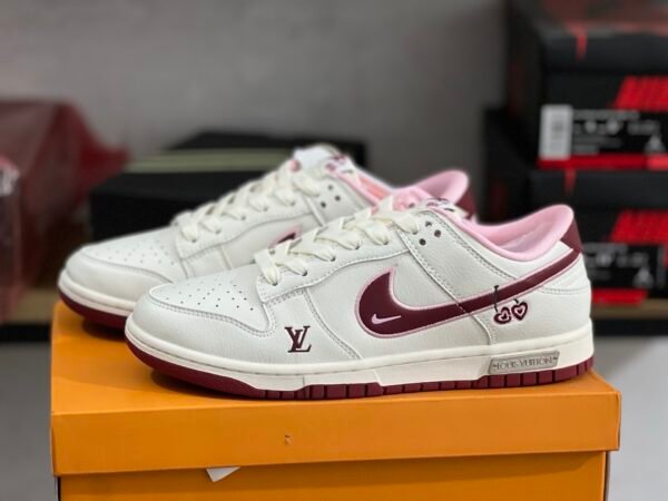 LV X NIKE DUNK LOW RETRO BEIGENVALENTINE'S DAY BEIGE/SAINTVALENTIN(36-47.5)