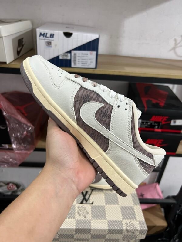 LV X NIKE DUNK LOW RETRO WHITE/BLACK-WHITE(36-47.5) - Image 4