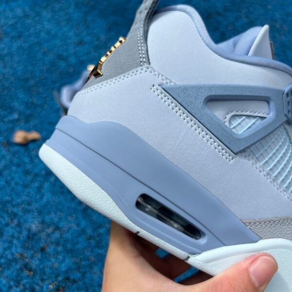 AIR JORDAN 4 RETRO NCAA P LT ARMORY BLUE/METALLIC GOLD(40-48.5) - Image 11