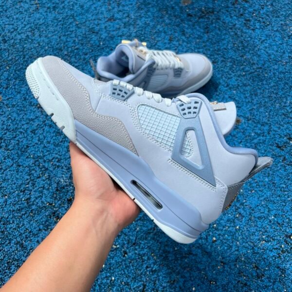 AIR JORDAN 4 RETRO NCAA P LT ARMORY BLUE/METALLIC GOLD(40-48.5) - Image 3