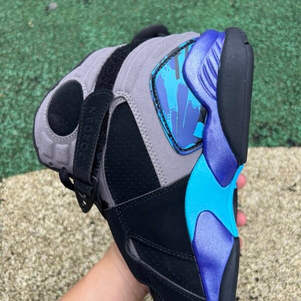 Air Jordan 8 “Aqua”BLKITR RD-FLNT GRY-BRGHT CNCRD(size40-48.5) - Image 7
