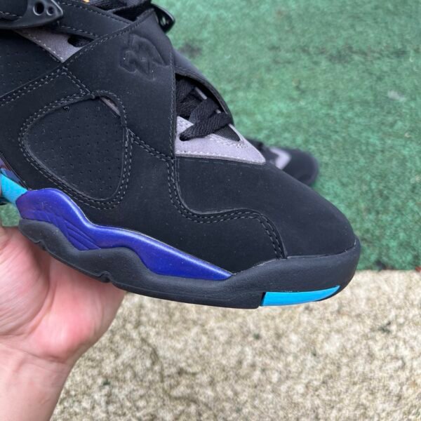 Air Jordan 8 “Aqua”BLKITR RD-FLNT GRY-BRGHT CNCRD(size40-48.5) - Image 5