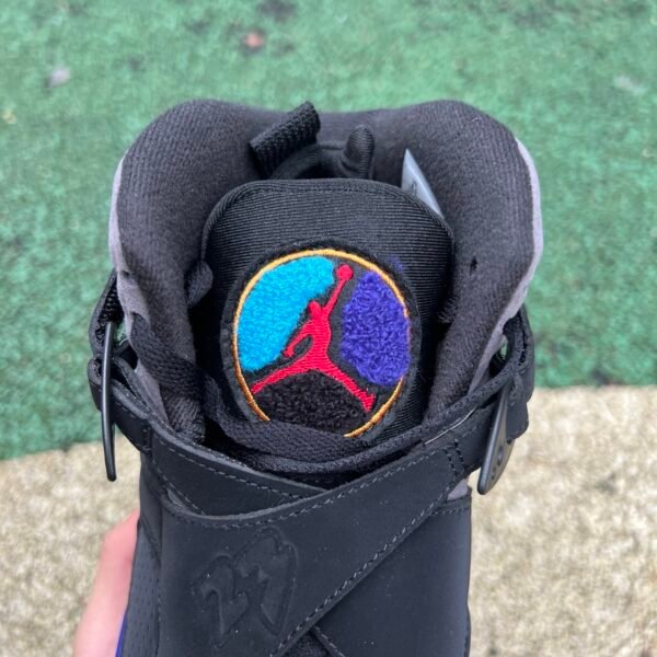 Air Jordan 8 “Aqua”BLKITR RD-FLNT GRY-BRGHT CNCRD(size40-48.5) - Image 6