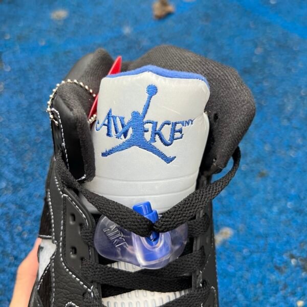 Awake NY x Air Jordan 5 RETRO OGBLACK RACER BLUE(40-48.5) - Image 8