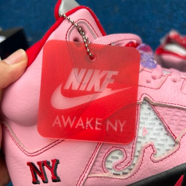 Awake NY x Air Jordan 5 “Arctic Pink” PINK UNIVERSITY RED(36-48.5) - Image 8