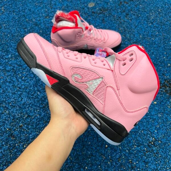 Awake NY x Air Jordan 5 “Arctic Pink” PINK UNIVERSITY RED(36-48.5) - Image 10