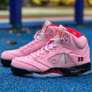 Awake NY x Air Jordan 5 “Arctic Pink” PINK UNIVERSITY RED(36-48.5)