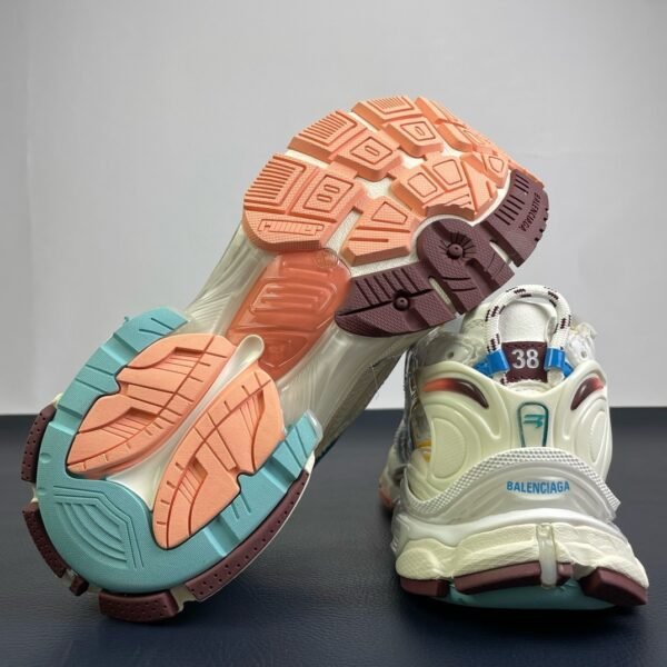 Balenciaga Runner 7.5 White Blue Pink(35-46) - Image 12