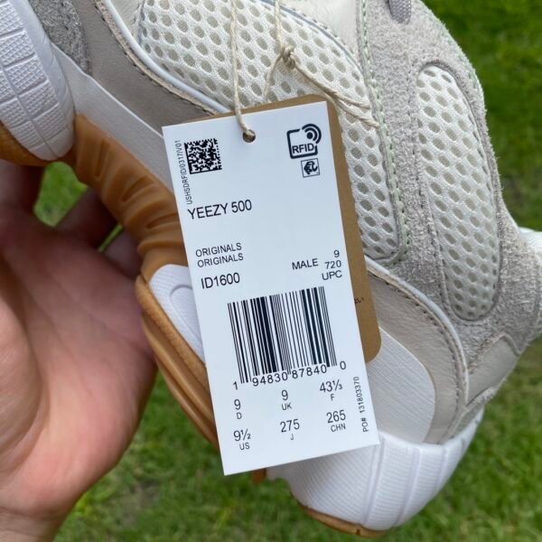 Yeezy 500 Bone White(36-48) - Image 2