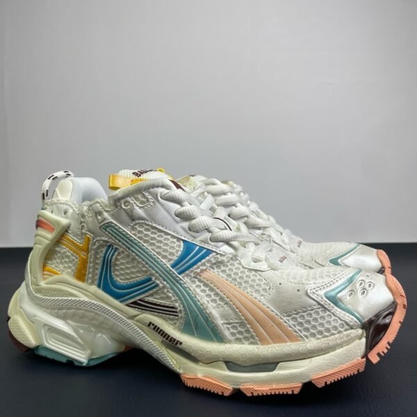 Balenciaga Runner 7.5 White Blue Pink(35-46) - Image 5