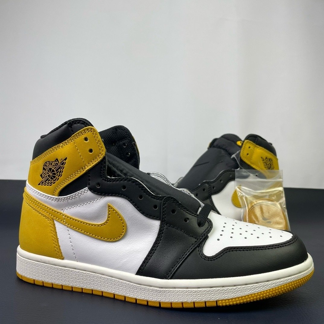 Air Jordan 1 Retro High OG Yellow Ochre(36-47.5)
