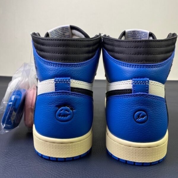Travis Scott x Fragment x Air Jordan 1 High Military Blue(us7.5-13) - Image 4