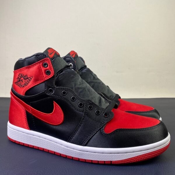 Air Jordan 1  High OG Satin Bred(36-47.5) - Image 5