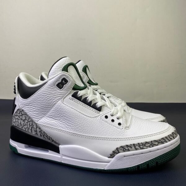 Air Jordan 3 Retro Oregon Ducks White/Green(40.5-47.5) - Image 3
