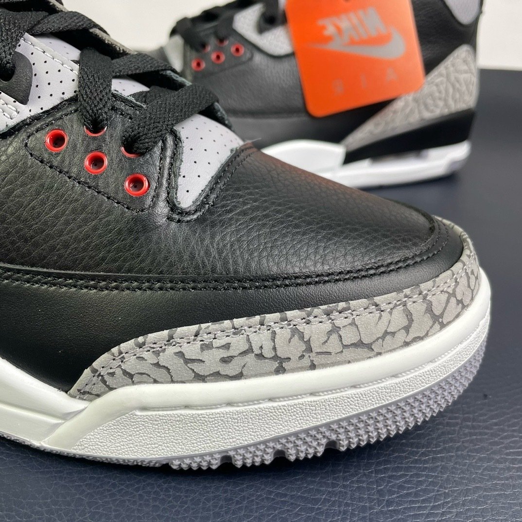 Air Jordan 3 Retro Black Cement(36-48.5) - Image 9