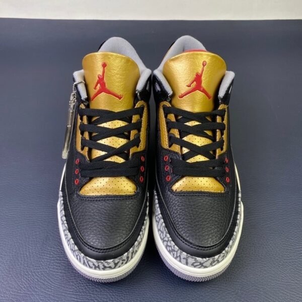 Air Jordan 3 Retro Black/Gold(us7.5-13) - Image 2