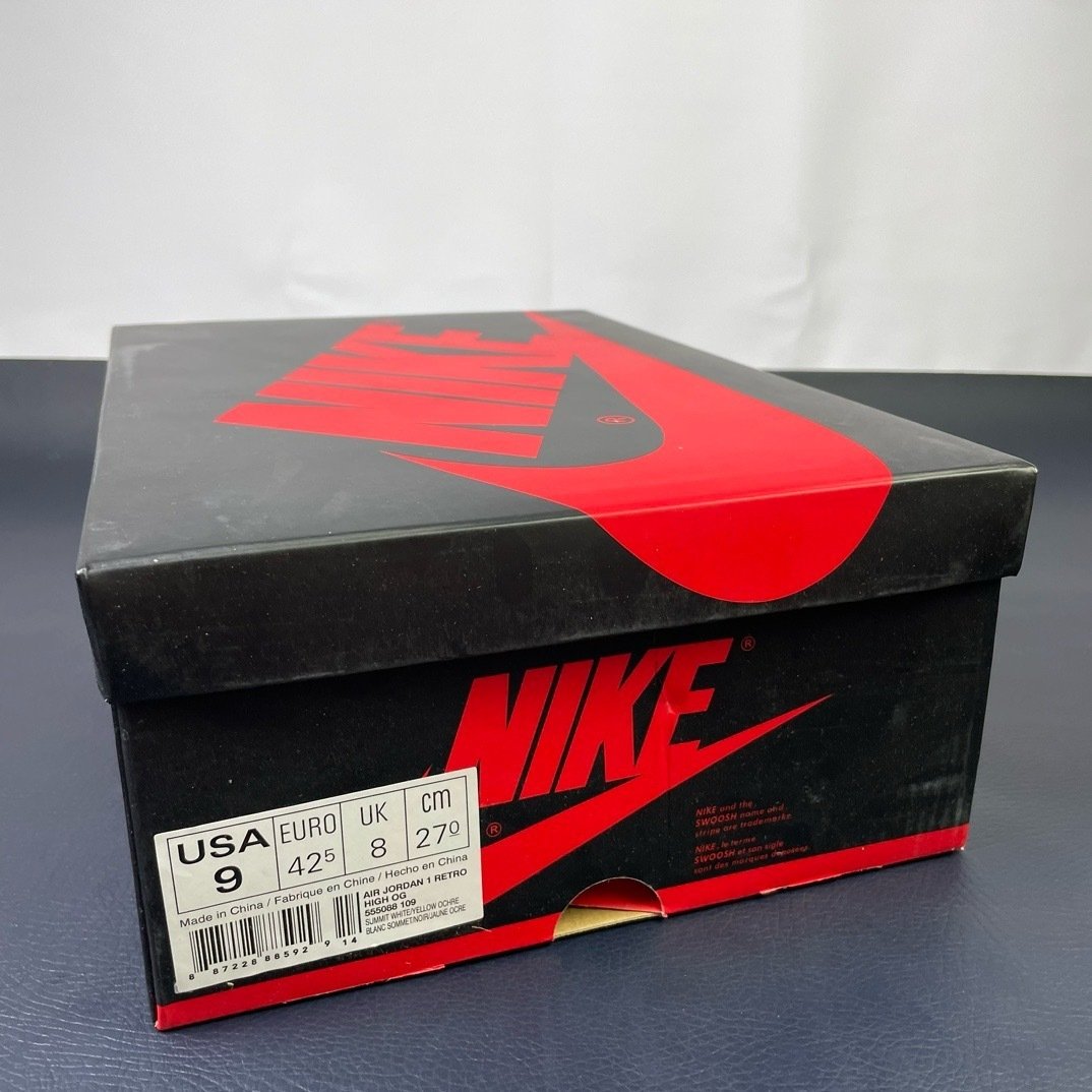 Air Jordan 1 Retro High OG Yellow Ochre(36-47.5) - Image 13