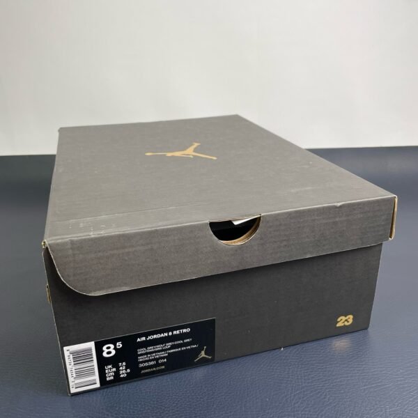 Air Jordan 8 Retro Cool Grey(40-48.5) - Image 12