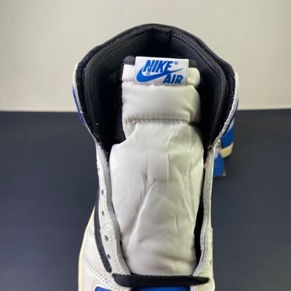 Travis Scott x Fragment x Air Jordan 1 High Military Blue(us7.5-13) - Image 9