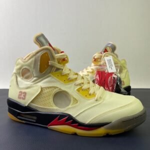 Air Jordan 5 x Off-White Sail(40.5-47.5)