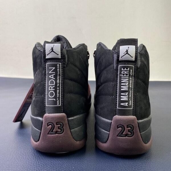 Air Jordan 12 Retro X A Ma Maniere Black/Burgundy Crush(40-47.5) - Image 4