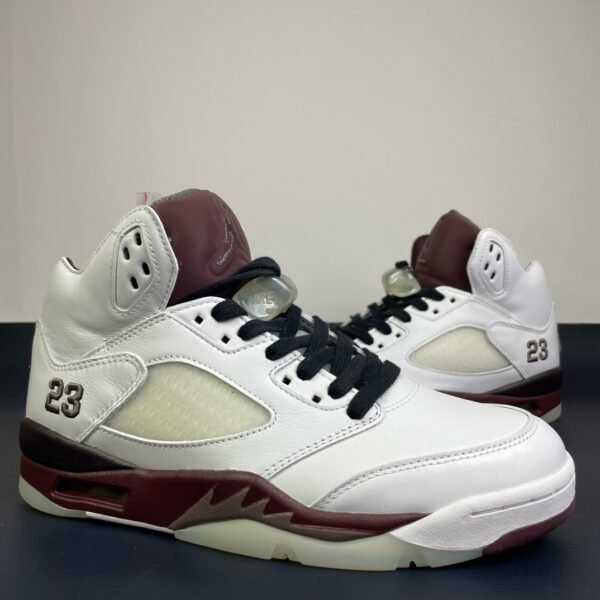 Air Jordan 5 x A Ma maniere White Brown(36-47.5)