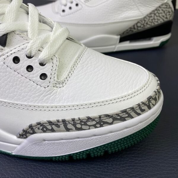 Air Jordan 3 Retro Oregon Ducks White/Green(40.5-47.5) - Image 9