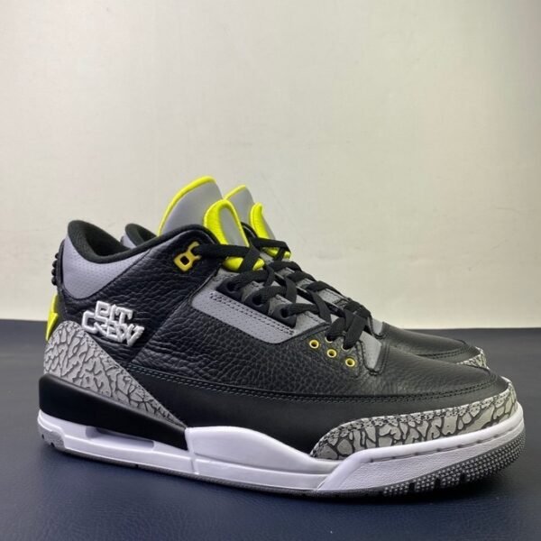 Air Jordan 3 Retro Oregon Ducks Pit Crew Black(40.5-47.5) - Image 3