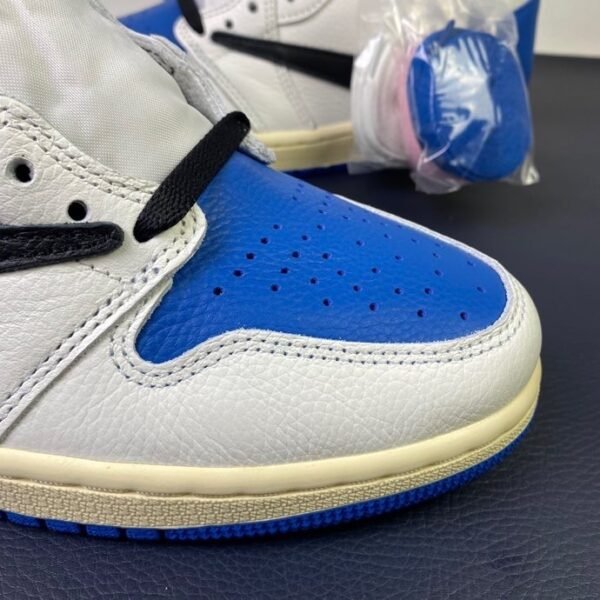 Travis Scott x Fragment x Air Jordan 1 High Military Blue(us7.5-13) - Image 11