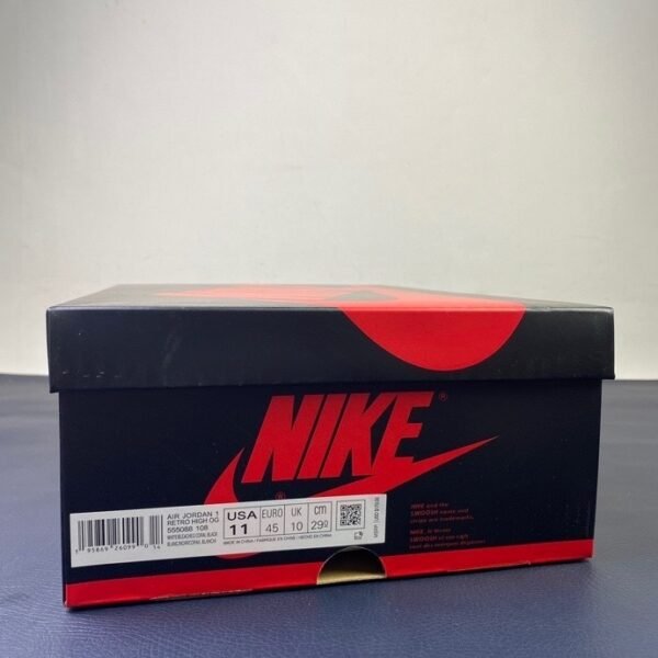 Air Jordan 1 Retro High OG Bleached Coral Grey Fog White Black(40-47.5) - Image 13