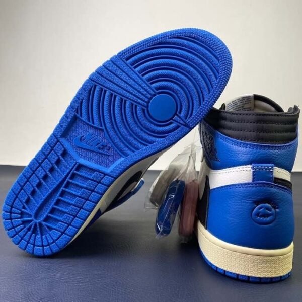 Travis Scott x Fragment x Air Jordan 1 High Military Blue(us7.5-13) - Image 13