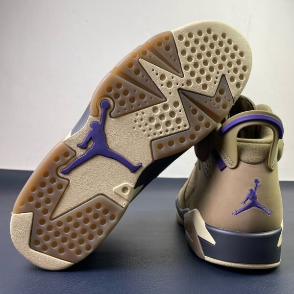 Air Jordan 6 Gore-Tex Brown Kelp(40-47.5) - Image 5
