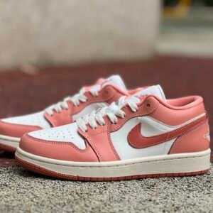 AIR JORDAN 1 LOW WHITE/PINKBLANC/ROSE（36-47.5）