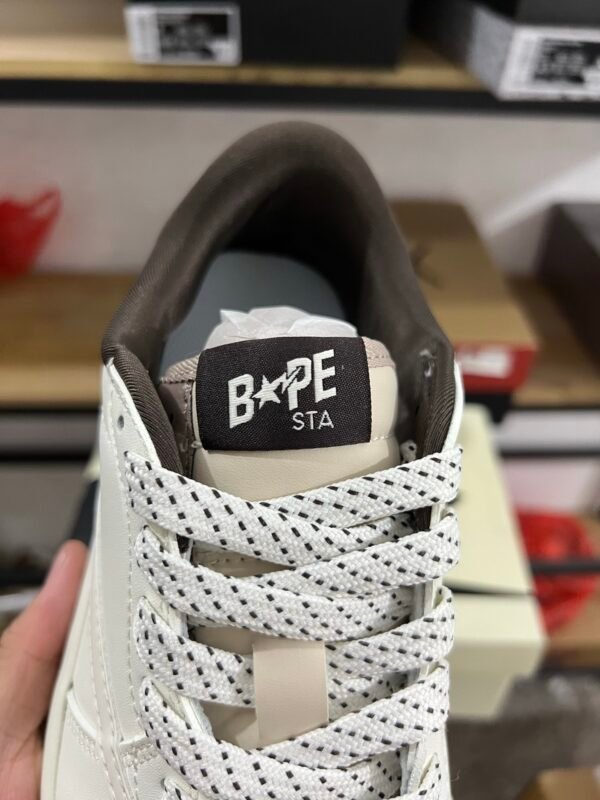 Travis Scot x BAPE x Air Jordan 1 Low White Brown(36-47.5) - Image 8