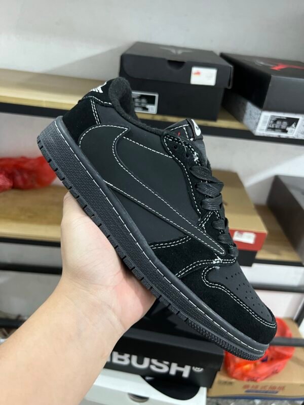 Travis Scott x Air Jordan 1 Low Black(36-47.5) - Image 2