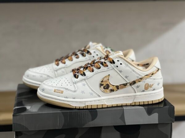 BAPE X NIKE DUNK LOW RETRO BEIGE/EARTHY YELLOW(36-47.5)