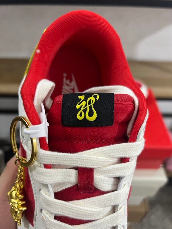 NIKE DUNKLOW RETRO RICE WHITE/RED/YELLOW(36-47.5) - Image 4