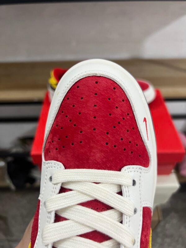 NIKE DUNKLOW RETRO RICE WHITE/RED/YELLOW(36-47.5) - Image 3