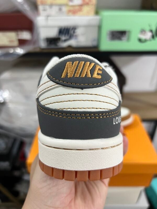 LV X NIKE DUNK LOW RETRO BEIGE/ORANGE/GRAY(36-47.5) - Image 7