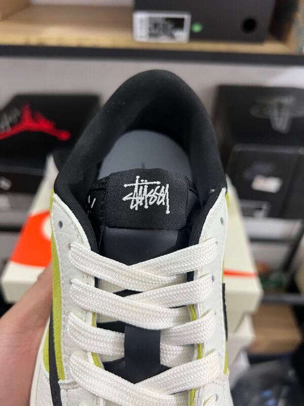 Travis Scott x Stussy x Air Jrdan 1 low White/Green(36-47.5) - Image 5