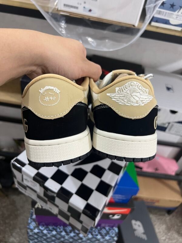 Gucci x Travis Scot x Air Jordan 1 White Black Yellow(36-47.5) - Image 5