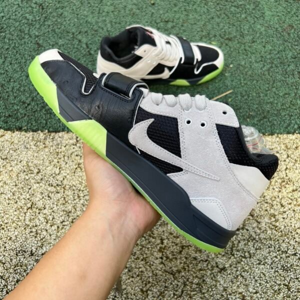 Travis Scott x Chase B x Jordan Jumpman Jack BLACK NIGHT SILVER-ANTHRACITENOIR ANTHRACIT ARGENT DE NUIT(size40-48) - Image 8