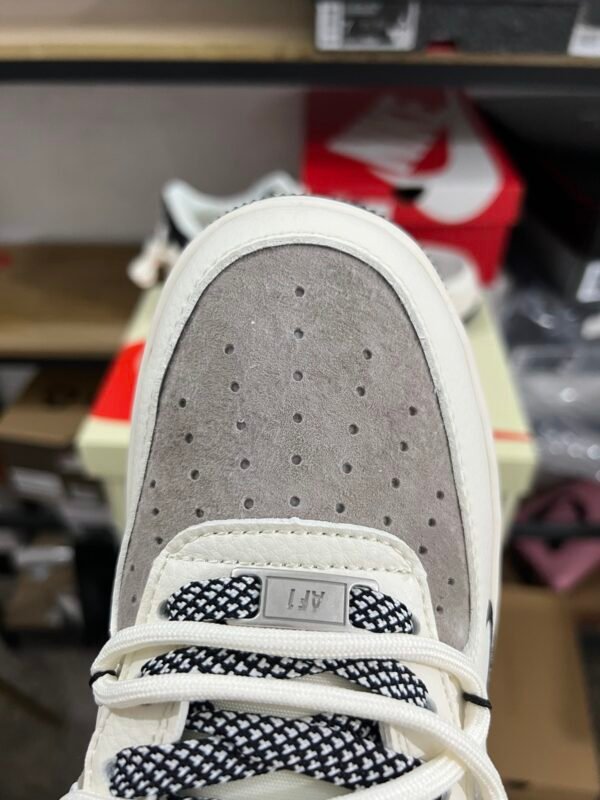 STUSSY X AIR FORCE 1 07 LV8 BEIGE/BLACK/GRAY BEIGE/NOIR/GRIS(36-47.5) - Image 7
