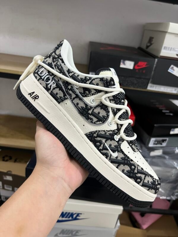 AIR FORCE 1'07 LV8 BEIGE/BLACK DIOR BEIGE/NOIR/DIOR(36-47.5) - Image 8