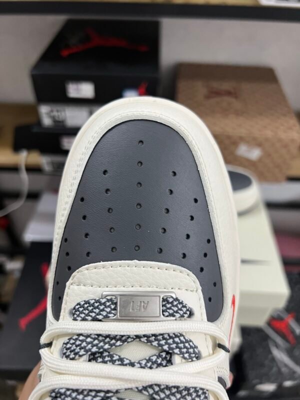 AIR FORCE 1'07 LV8 BEIGE/GRAY/BLUE/RED BEIGE/GRIS/BLEU/ROUGE(36-47.5) - Image 5