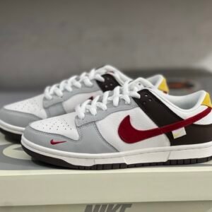 NIKE DUNK LOW RETRO WHITE GRAY-WHITE BROWN(36-47.5)