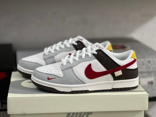 NIKE DUNK LOW RETRO WHITE GRAY-WHITE BROWN(36-47.5)