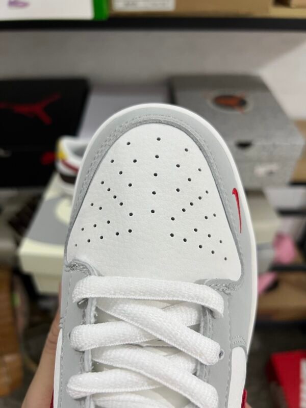 NIKE DUNK LOW RETRO WHITE GRAY-WHITE BROWN(36-47.5) - Image 8