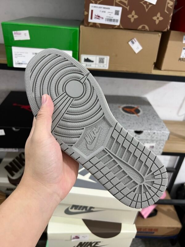 Travis Scot x Fragment Design x Air Jordan 1 Low White Gary(36-47.5) - Image 5